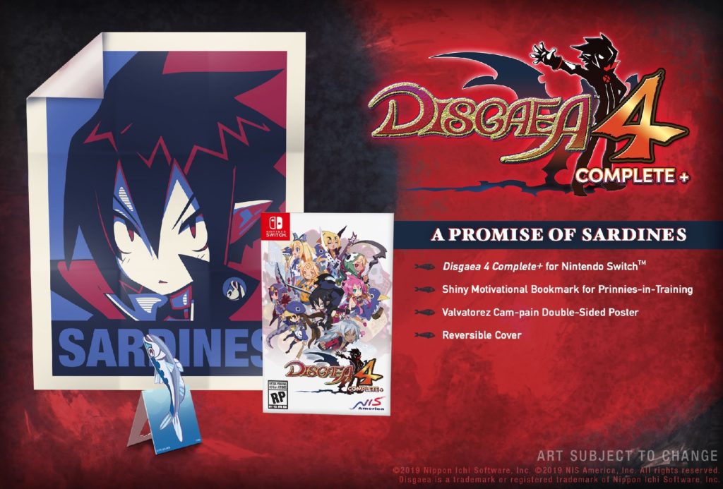 DISGAEA 4 COMPLETE+ IN ARRIVO IL 29 OTTOBRE 2019