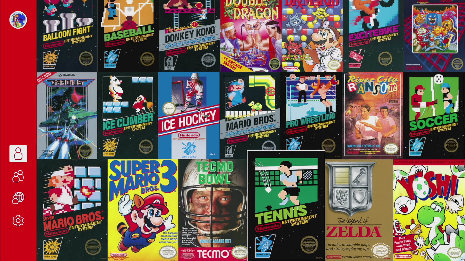 nintendo switch online nes and snes games