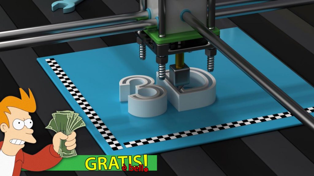 Gratis è bello Modelli 3d