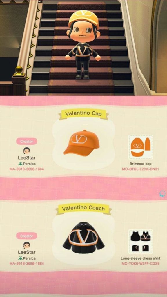 Animal Crossing Valentino Crossover 9