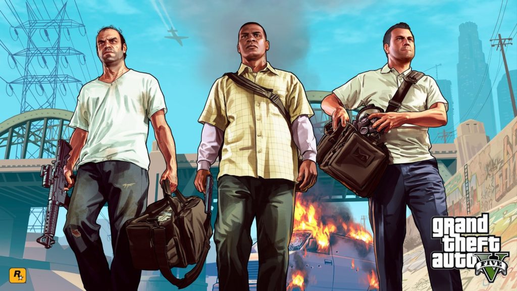 Gratis è Bello GTA V Grand Theft Auto Rockstar Games Next-Gen PS5 Xbox One X