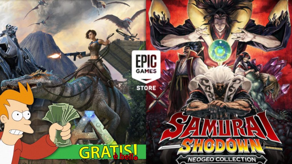 Gratis è Bello Epic Games Store Ark Survival Evolved Samurai Showdown Collection