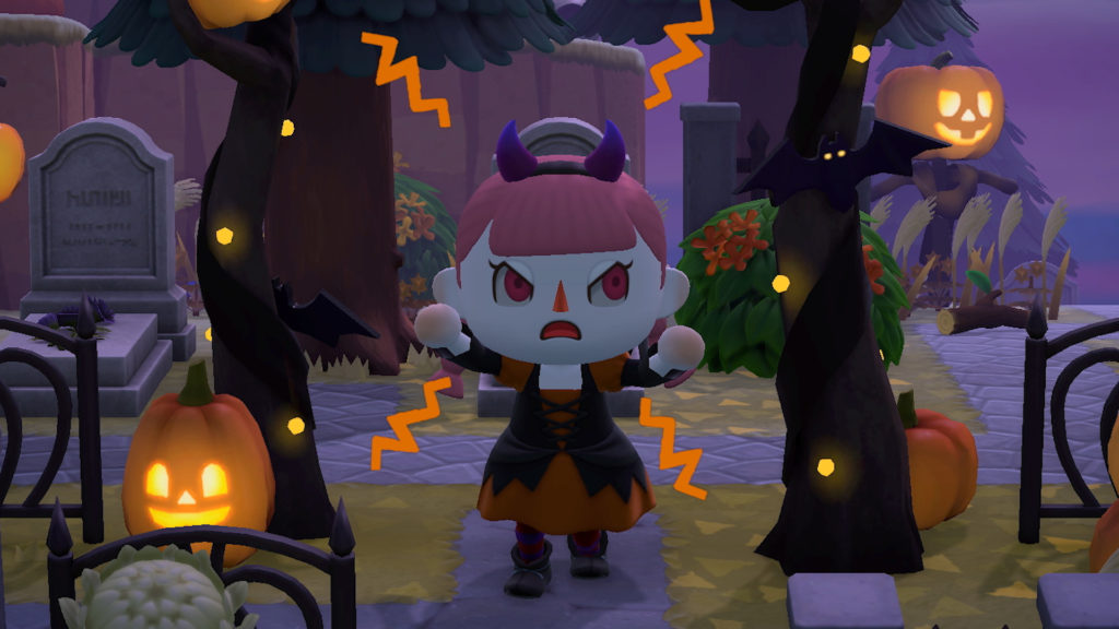 Animal Crossing New Horizons Nintendo Switch Autunno Halloween