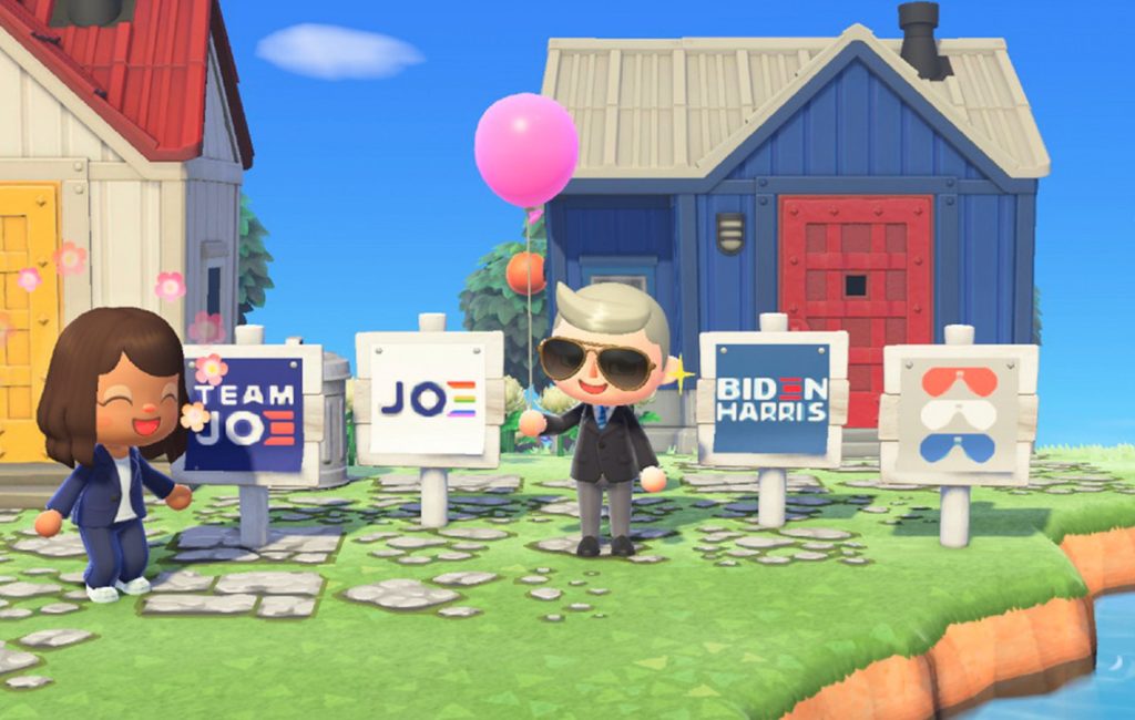 Animal Crossing New Horizons Joe Biden Elezioni