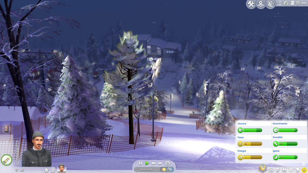 the Sims 4 Oasi Innevata