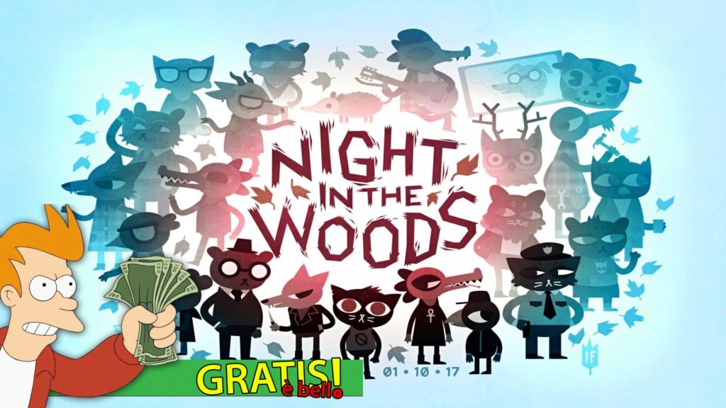 Night in the Woods Epic Games Store Gratis è Bello Infinite Fall