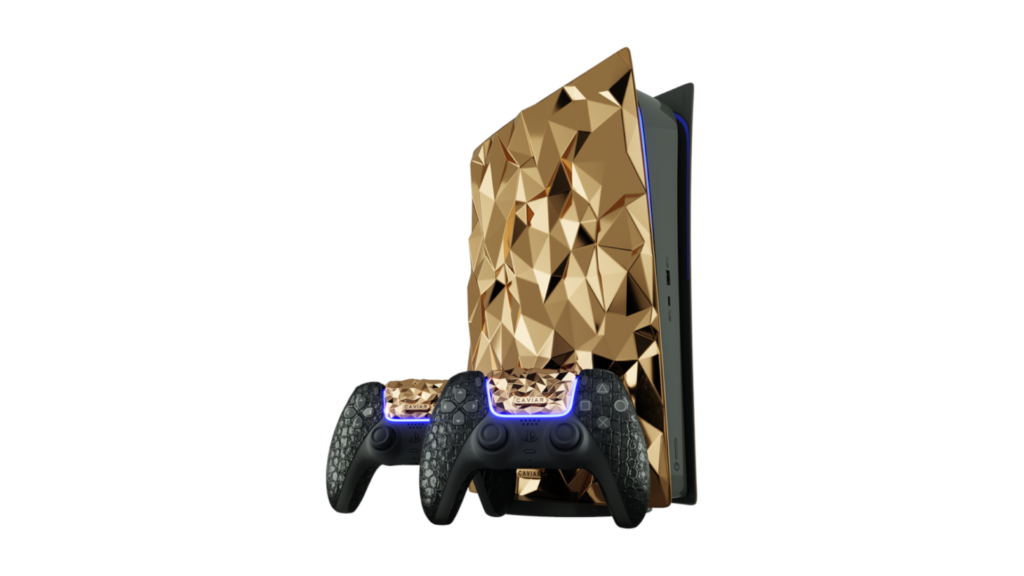 PS5 PlayStation 5 Caviar 18 Carati Oro