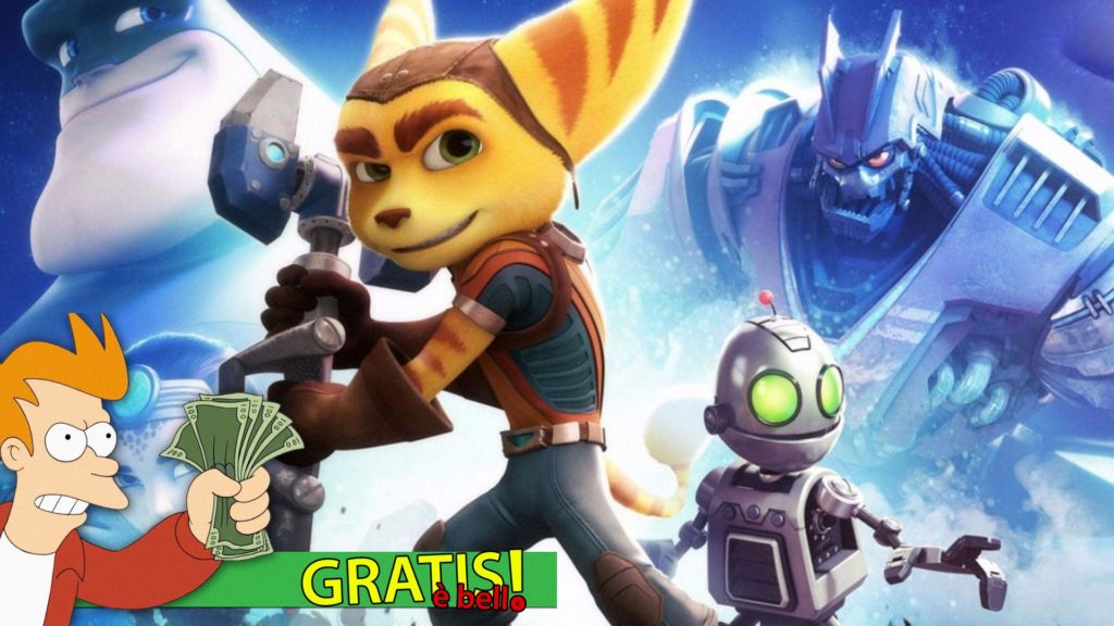 Gratis è Bello Ratchet & Clank Insomniac Games PlayStation 4 Sony Play at Home