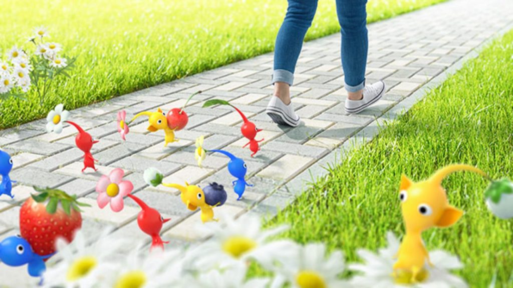 Pikmin AR Niantic Realtà Aumentata Nintendo