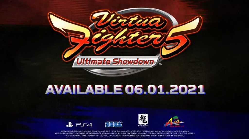 Virtua Fighter 5 Final Showdown SEGA PS4