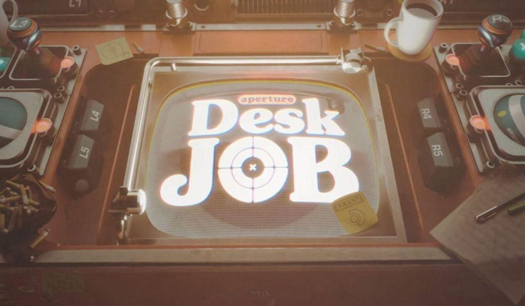 Aperture Desk Job Portal Valve Steam Deck Tech Demo