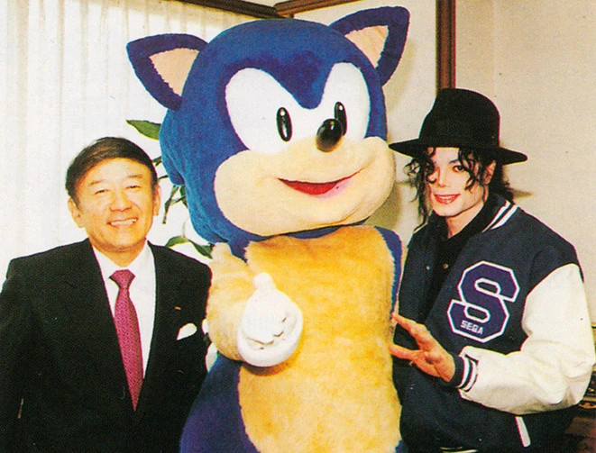 Sonic The Hedgehog 3 Michael Jackson SEGA